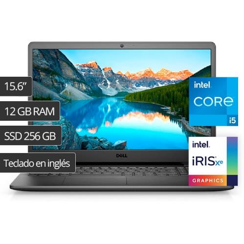 Inspiron 15 I3501-5075blk-pus - 11th Gen - Intel Core I5 - 15.6" 12GB RAM - 256GB