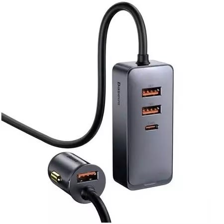 Pps Multi-port Car Charger - 120w