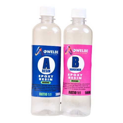 Resin And Hardener For Crafting - 500ml