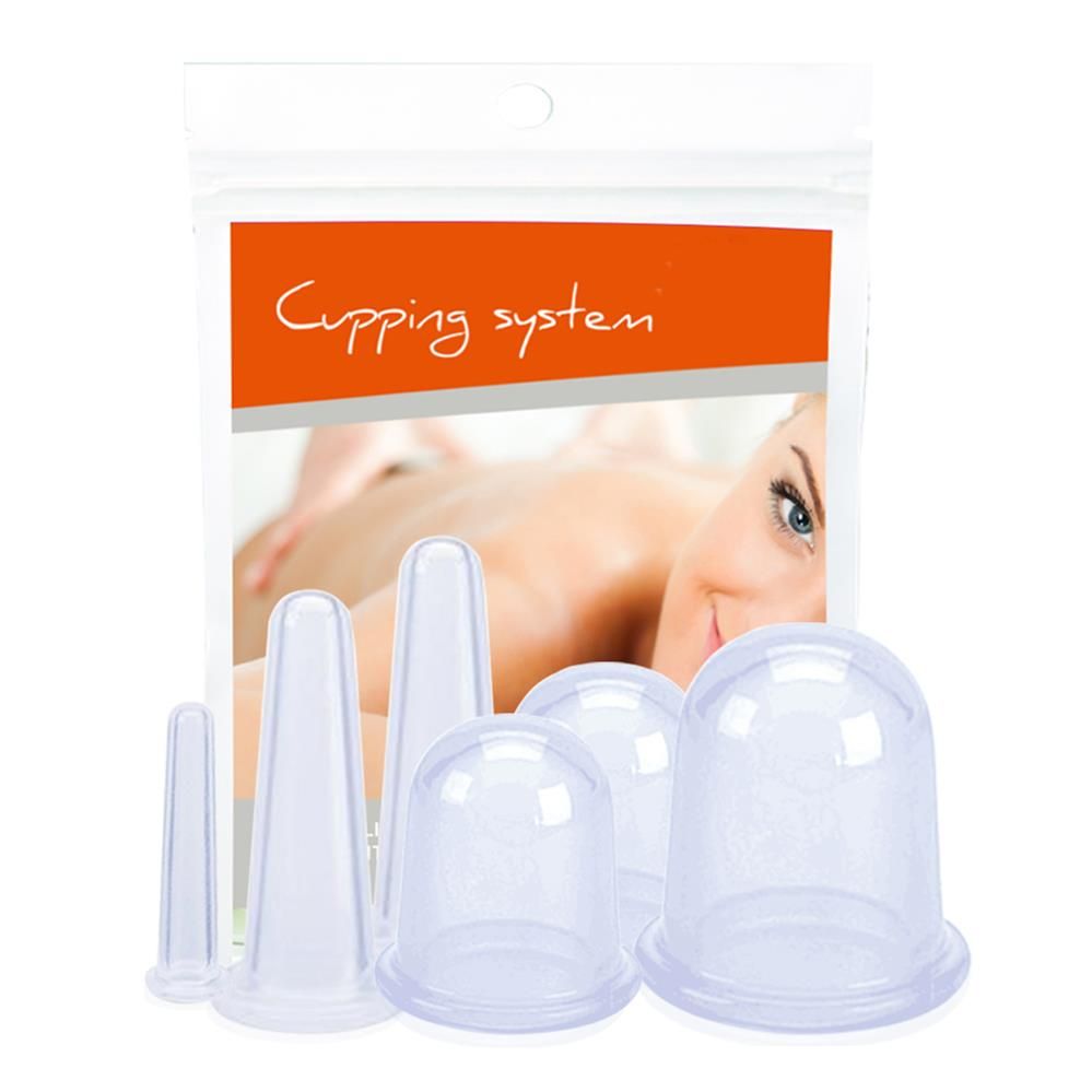 Cups For Cup -asthenia Paralysis Massage Vacuum Cups Massage For Silicone Set Body Sliding Cup Massage