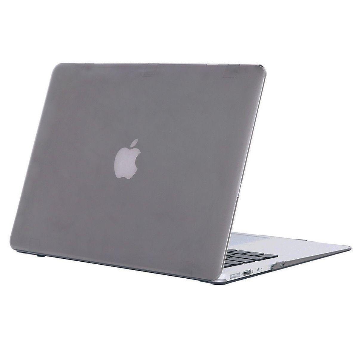 11" Air Case, Crystal Hard Rubberized Cover For Macbook 11.6 Inch, Grey