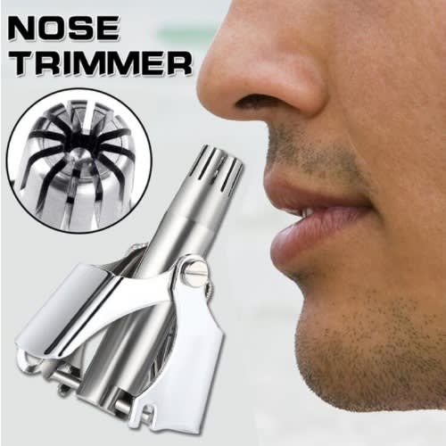 Professional Painless Ear And Nose Hair Trimmer Clipper Scissors