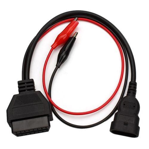 For Fiat 3 Pin Alfa Lancia To 16 Pin OBDII OBD2 Obd-II
