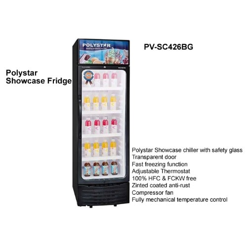 Showcase Fridge - 5-Step Display - Pv-sc426bg - 360L