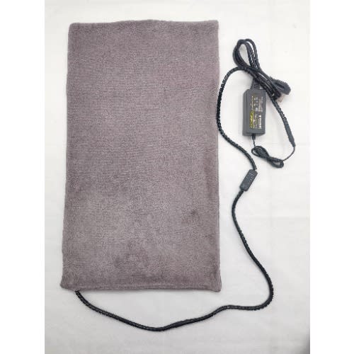TD Dog Electric Heat Padded Mat - 70x40cm -Grey