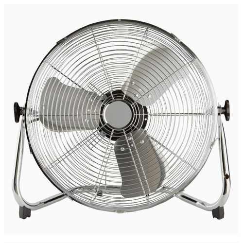 18" Chrome High Velocity Tilting Floor Fan