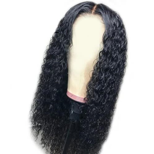 Hd Transparent Lace Front Human Hair Wig - Naturally Wave