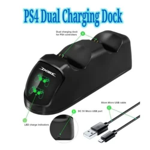 Ps4 Pad Charger Ps4 Controller Dual Charging Dock Station
