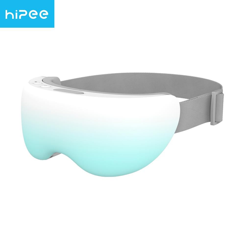 Hipee Smart Steam Eye Mask Portable Rechargeable Eye Heat Mask Eye Mask with Warm/Cool Modes for Relax and Reduce Eye Strain Dark Circles Eye Bags Dry Eye Improve Sleep