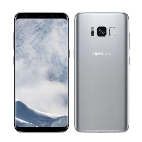 Galaxy S8 - 5.8" - 64GB ROM - 4GB RAM - Single Sim - 3000mAh - Silver + Powerbank