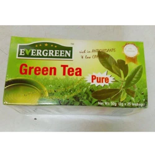 Ever Green Pure Green Tea--25 Teabags