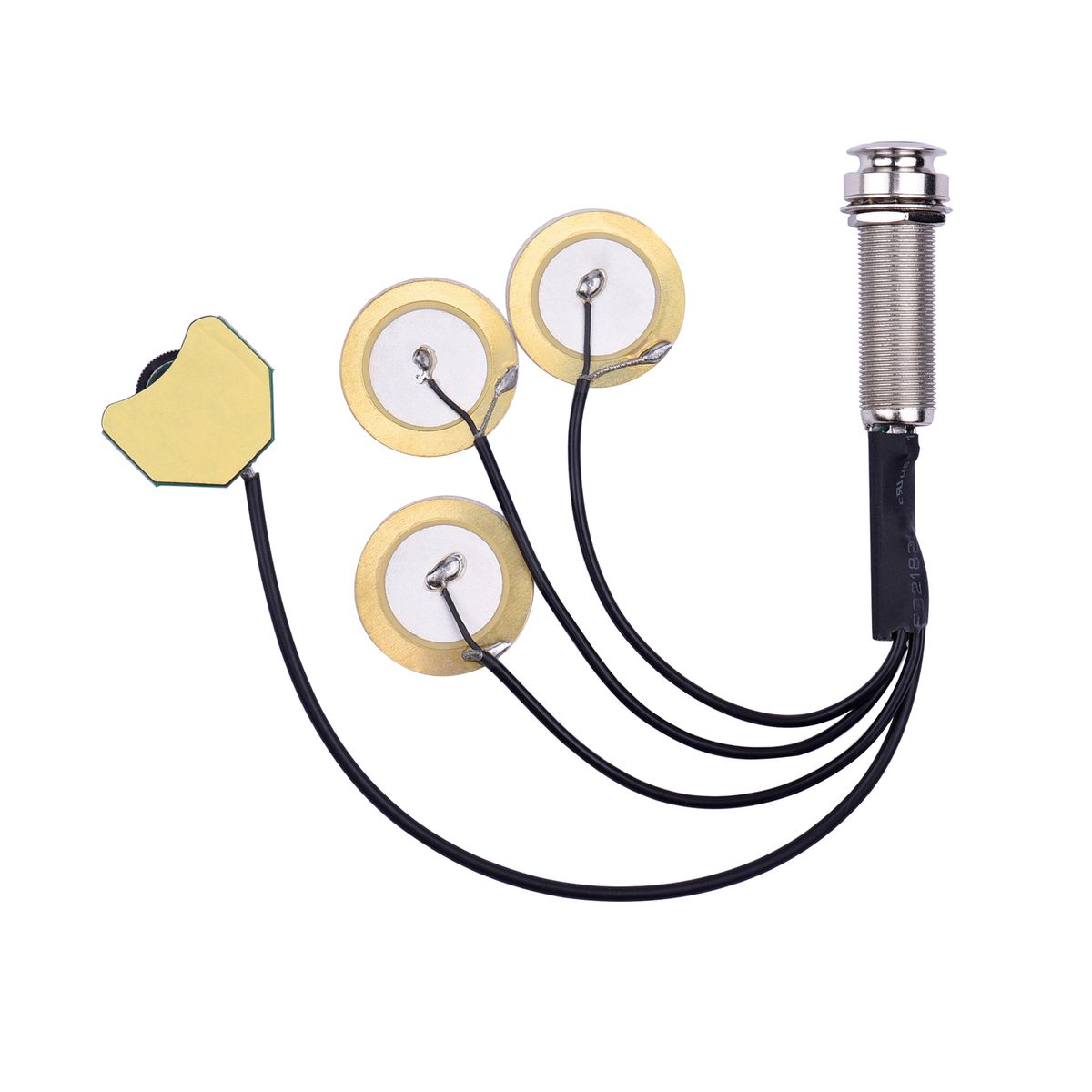 Thumb Piano Pickup Kalimba Pick Up Transducer 6.35mm Output