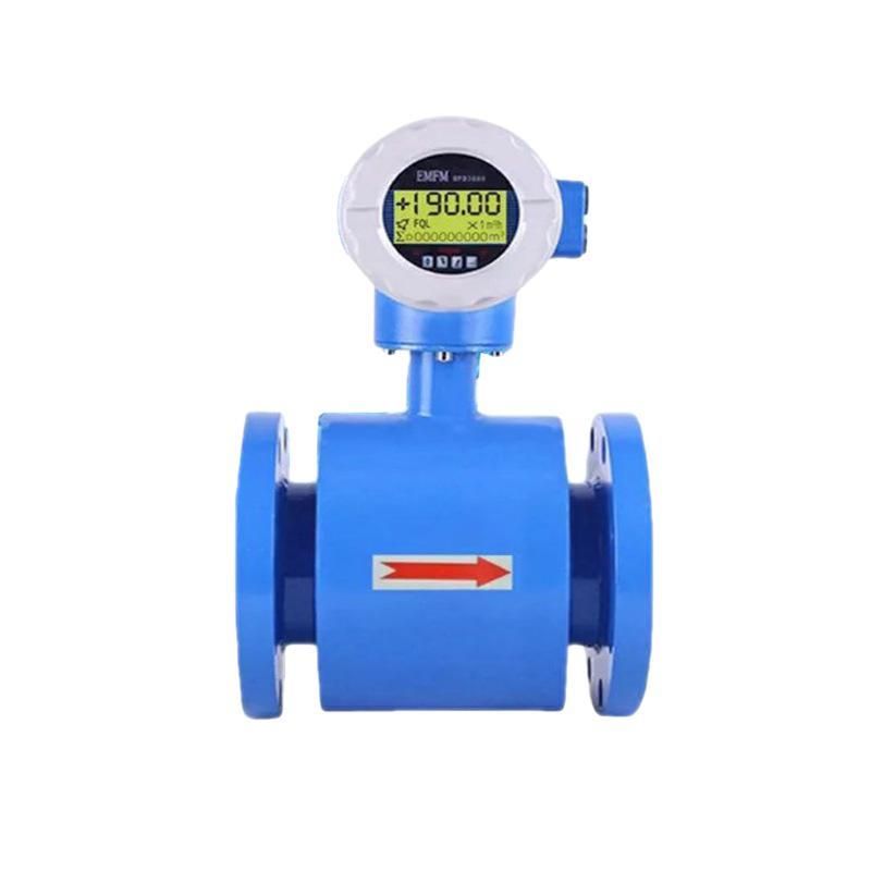 Intelligent Integrated Acid and Alkali Corrosion Resistant Sewage Water Meter 2-Inch DN50 Electromagnetic Flowmeter Dn15dn20-600