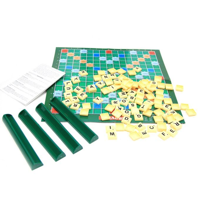 100PCS English Spelling And Word Game Crossword Matching
