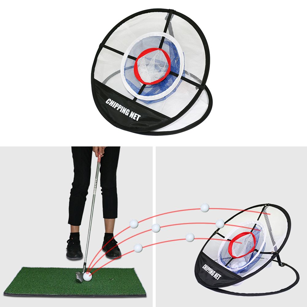 Golf Chipping Net Golf Training Hitting Aid -up Indoor