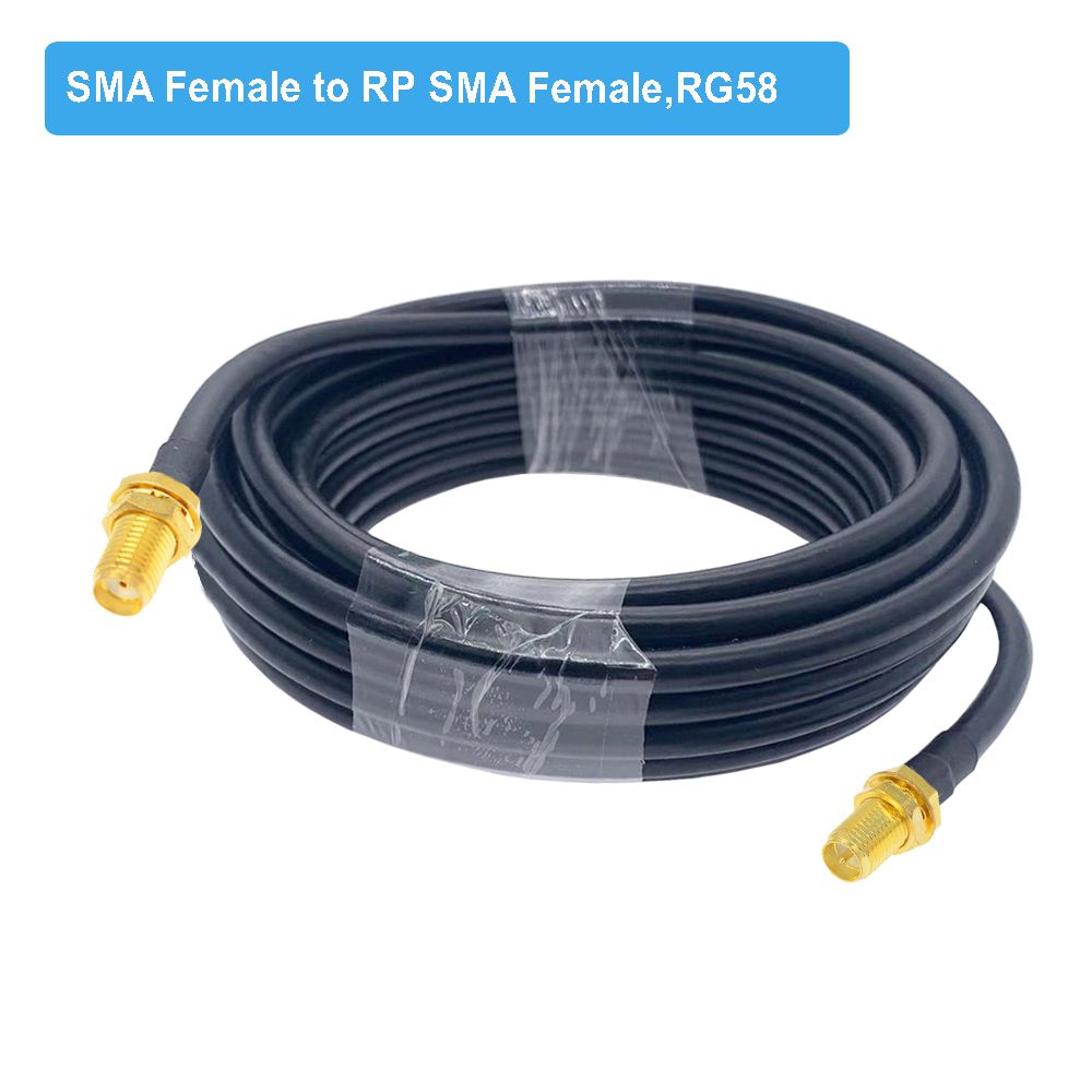 SMA Male To SMA Male RG58 50 Coaxial Cable SMA Plug WiFi