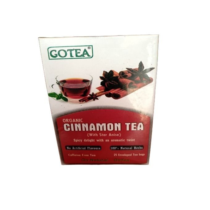 GOTEA Organic CInnamon Tea - THE ULTIMATE HERBAL SOLUTION