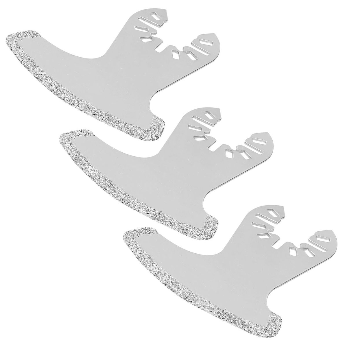 3pcs Multifunction Oscillating Swing Tool Diamond Blades