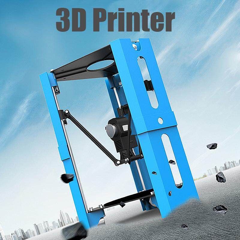 DIY Assembled X1 3D Printer Big Size Aluminium Frame High Precision 3D Printing Blue
