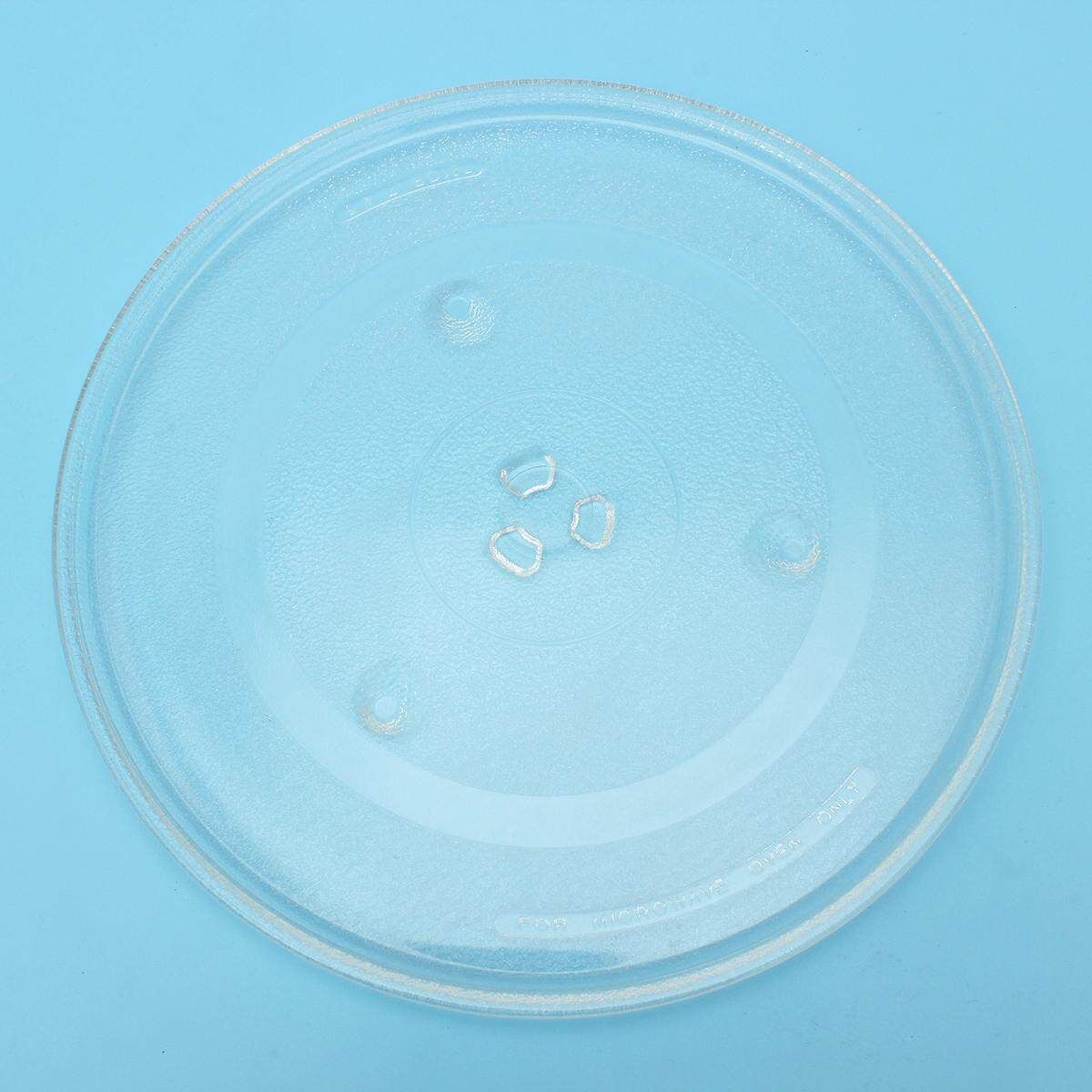 Clear Microwave Oven Turntable Glass Tray Glass Plate Accessories Dia: 31.5cm