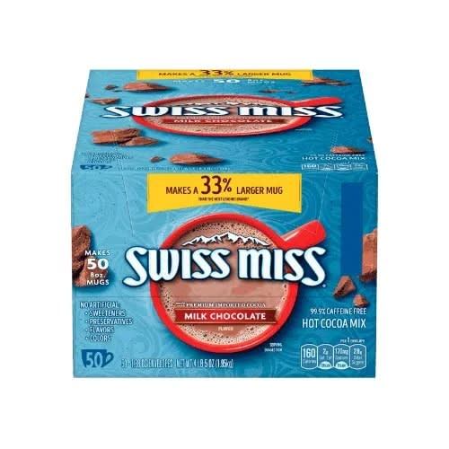 Milk Chocolate Hot Cocoa Mix Packets - 50 ct - 69 Ounce - Pack of 1