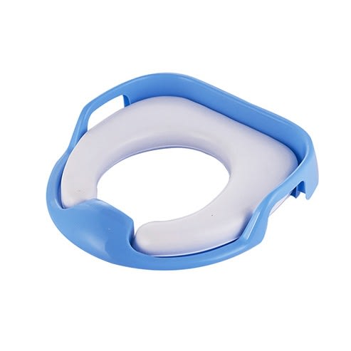 Soft Potty Seat With Handle - Blue