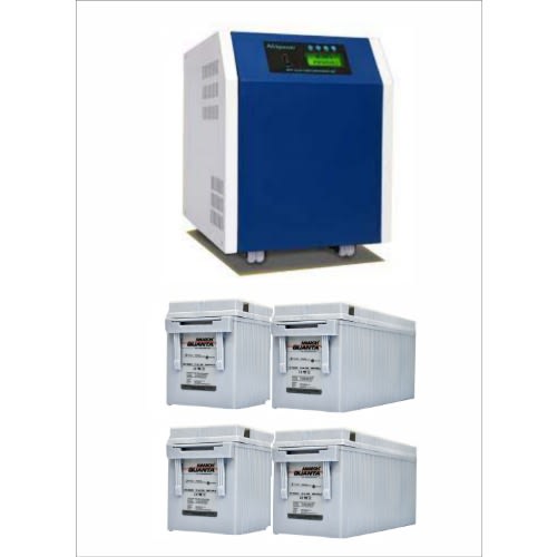 Afripower 5kva Inverter System With 4 Units 200Ah Amaron Quanta Dry Cell Battery