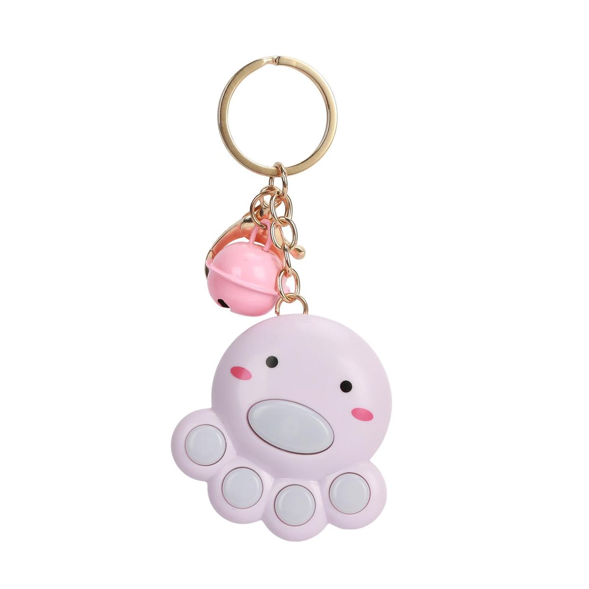 Game Keychain Bell Octopus Memory Game Machine Purple