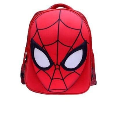 Spiderman School Bag - Red