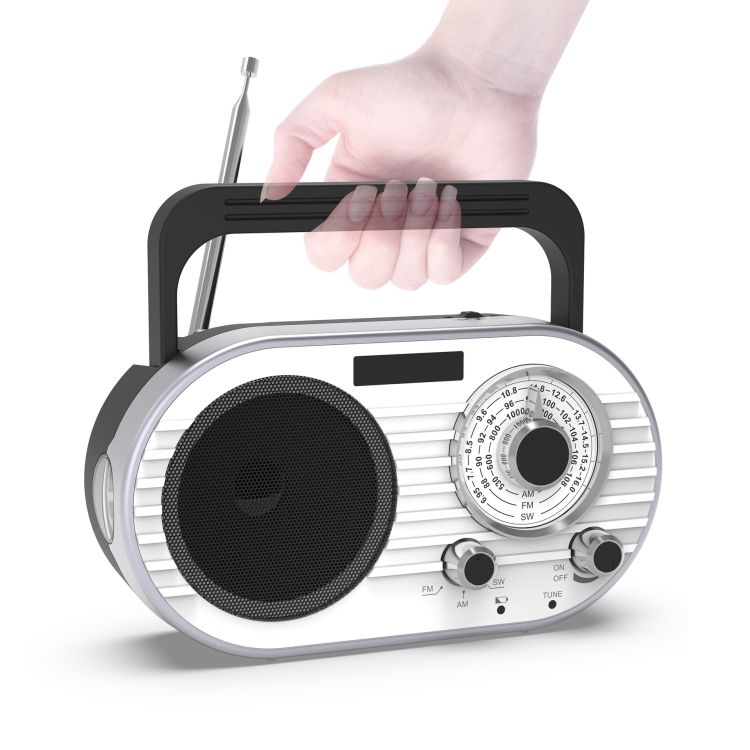 FM/AM/SW Multi-band Radio Rechargeable Music Player
