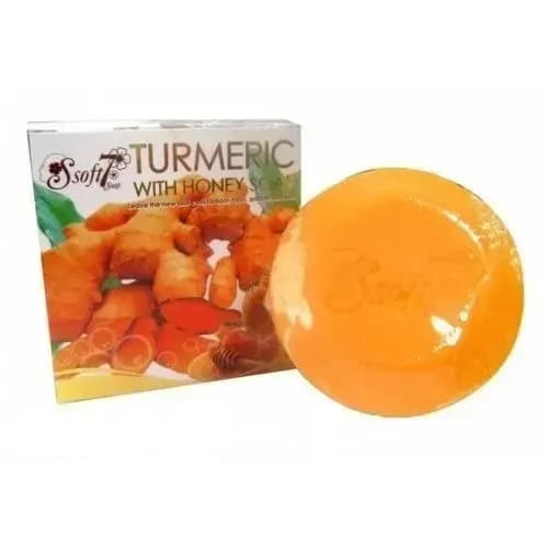 Tumeric With Honey Soap - 135g X 3 Pieces