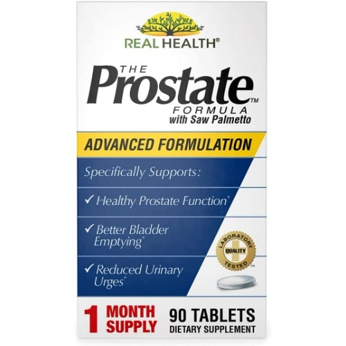 Real Health The Prostate Formula With Saw Palmetto - 90 Tablets