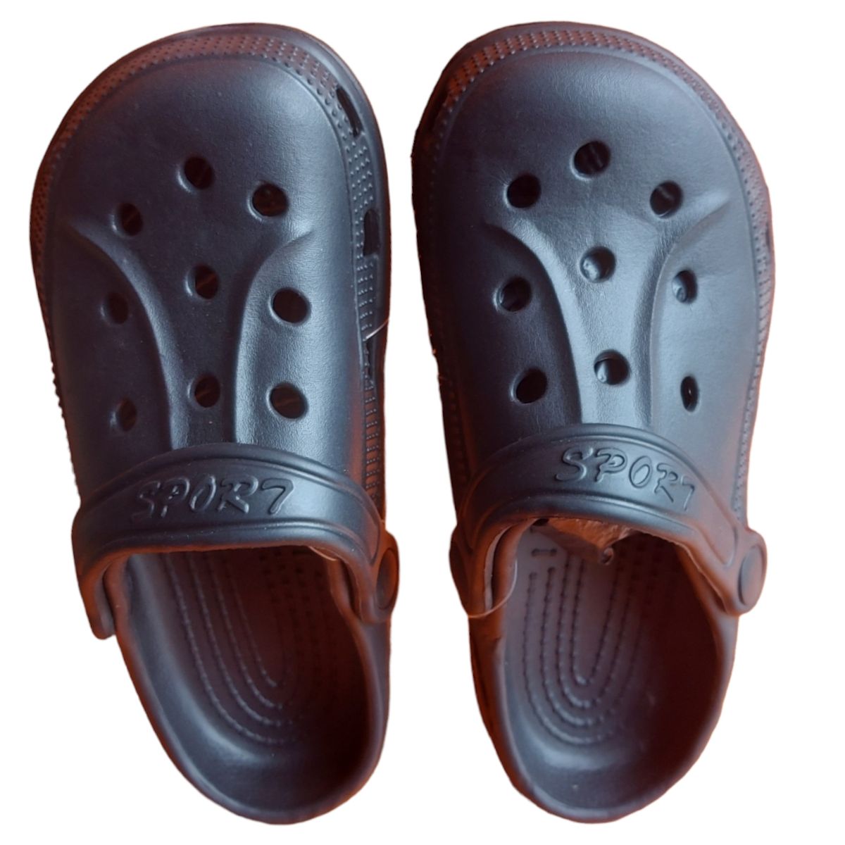 Boy Crocs- Black