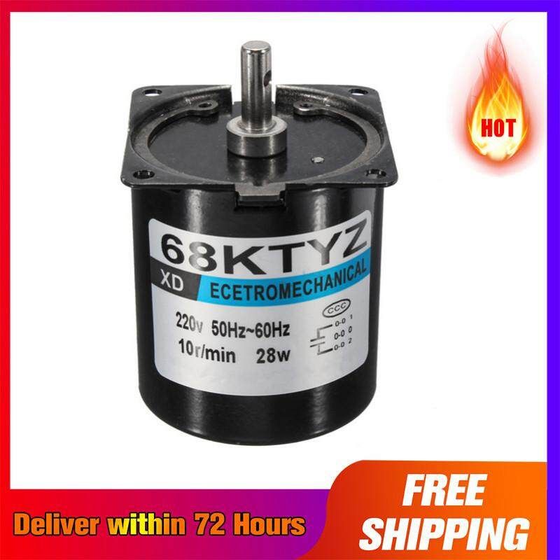 68KTYZ Speed Reducing Gear Motor 220V 28W 10rpm/min Permanent Magnet Synchronou