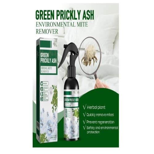 Homesafe Green Prickly Ash Environmental Mite Remover - 100ml