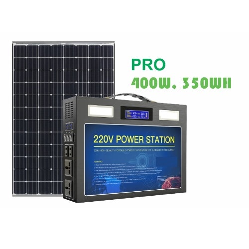400W 300Wh Onenergy Pro Solar Generator with solar panel