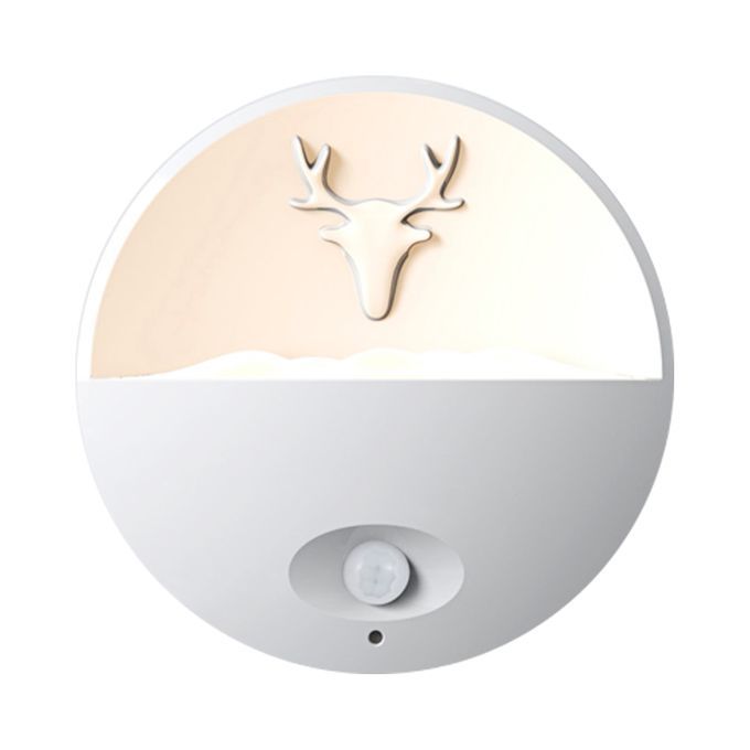Night Light With Wall Bracket Warm Yellow Light