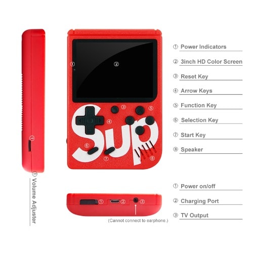 400 In 1 Retro All In One Portable Video Game Console