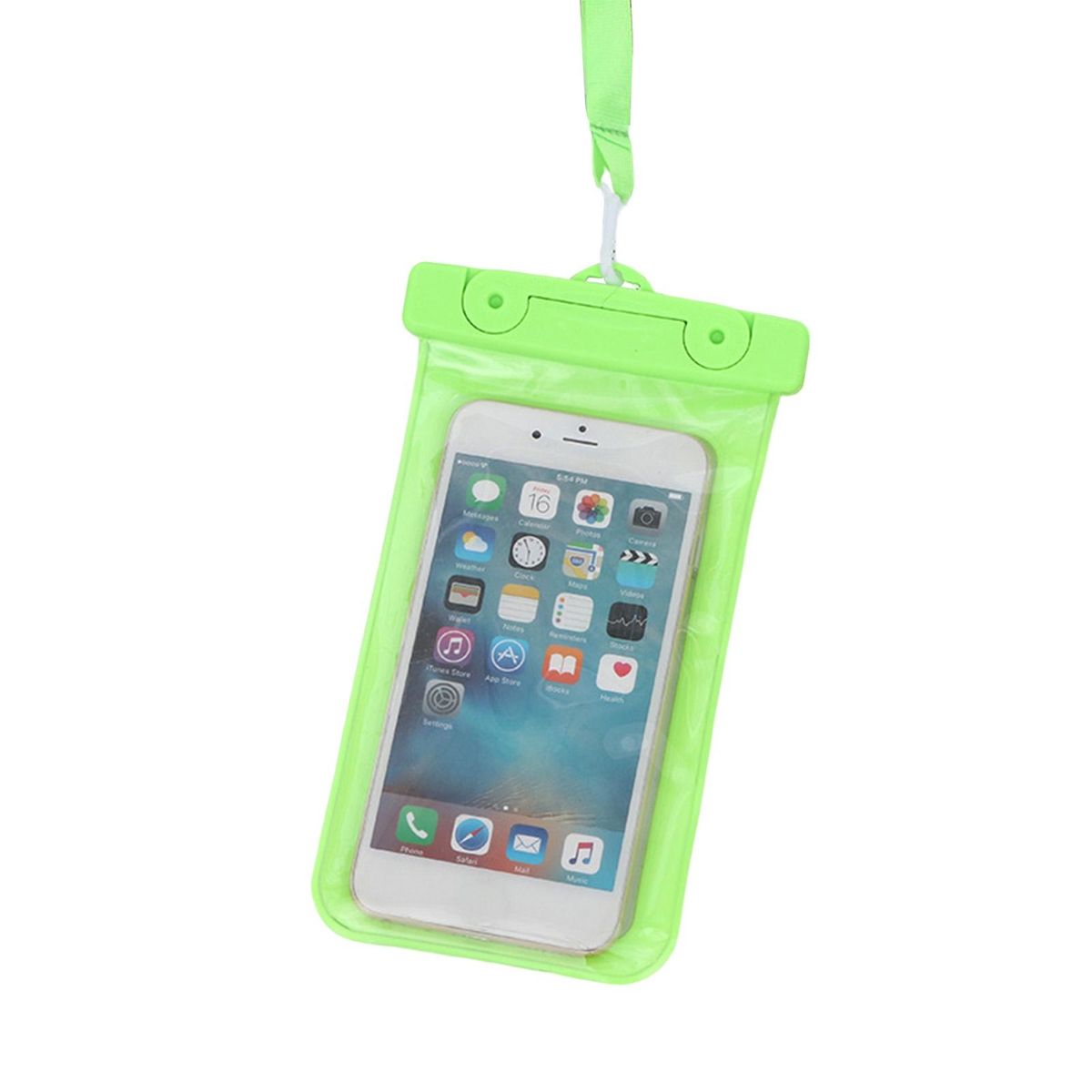 Phone Waterproof Case Water Resistant Phone Waterproof Bag Green