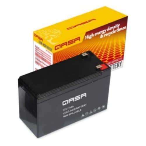 Qasa Rechargeable Fan Battery 12v-7ah