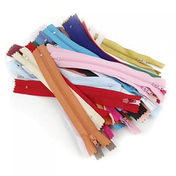 Wholesale 50 Colourful PERFECT Nylon Sewing Zippers Tailor Crafts