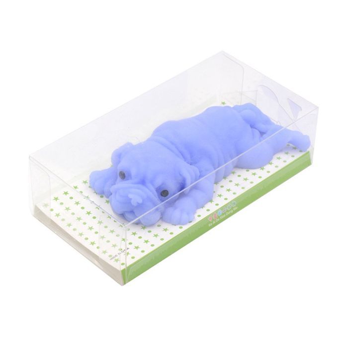 Anime Squishy Dogs Toys Stress Party De Ompression  Reative  Ulation Puzzle-blue-14cm