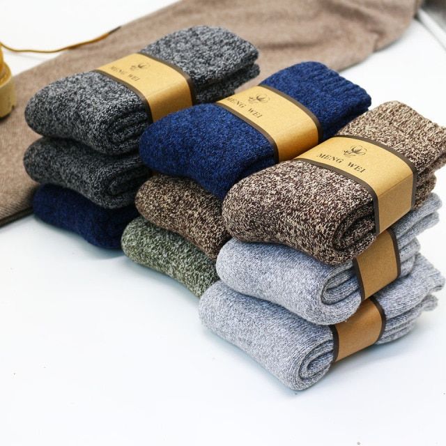 Men's Thick Winter Warm High Quality Wool Socks