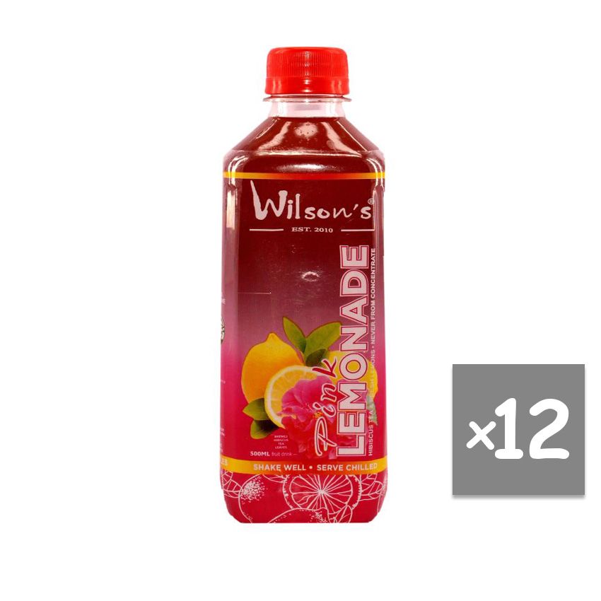Pink Lemonade 500ml x12