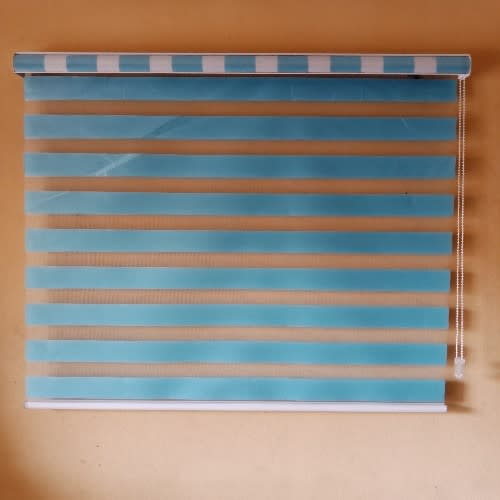 Window Blinds - Blue -1.4m x 1.4m