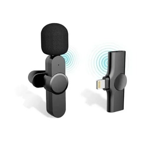 Wireless Bluetooth Microphone With Noise Cancellation For Outdoor Live Broadcast