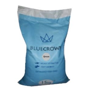 Catfish Feed - Blue Crown 9mm Grain Size Pellet -  15kg