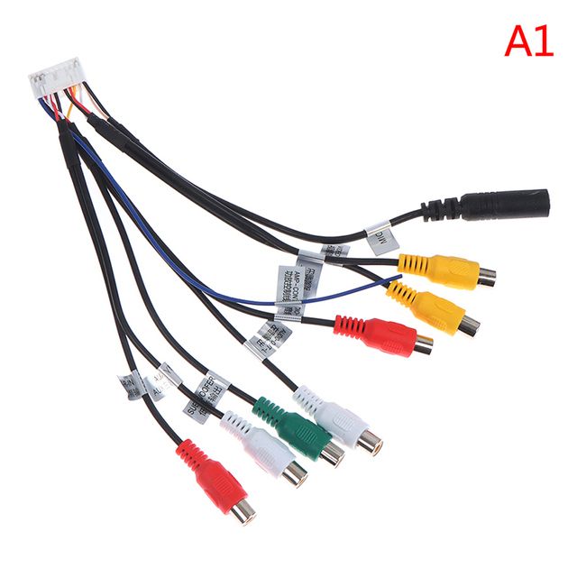 20 Pin Plug Universal Car Stereo Radio Rca Output Wire