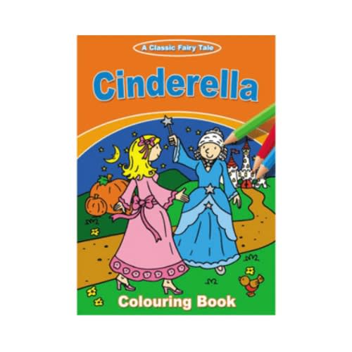 A Classic Fairy Tale Colouring Book - Cinderella