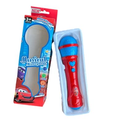 Kids Karaoke Toy Mic - Red